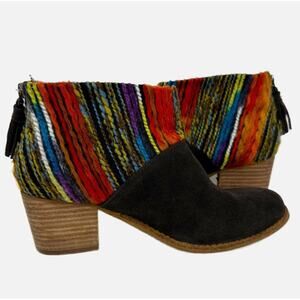 Tom’s Woven Tapestry Ankle Boots - MULTICOLORED